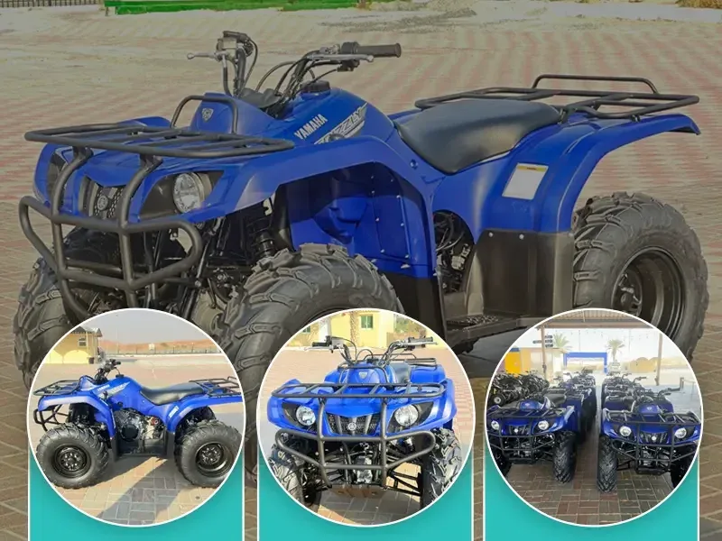 Yamaha Grizzly Quad Bike for Tour in Dubai – Explore the Adventure