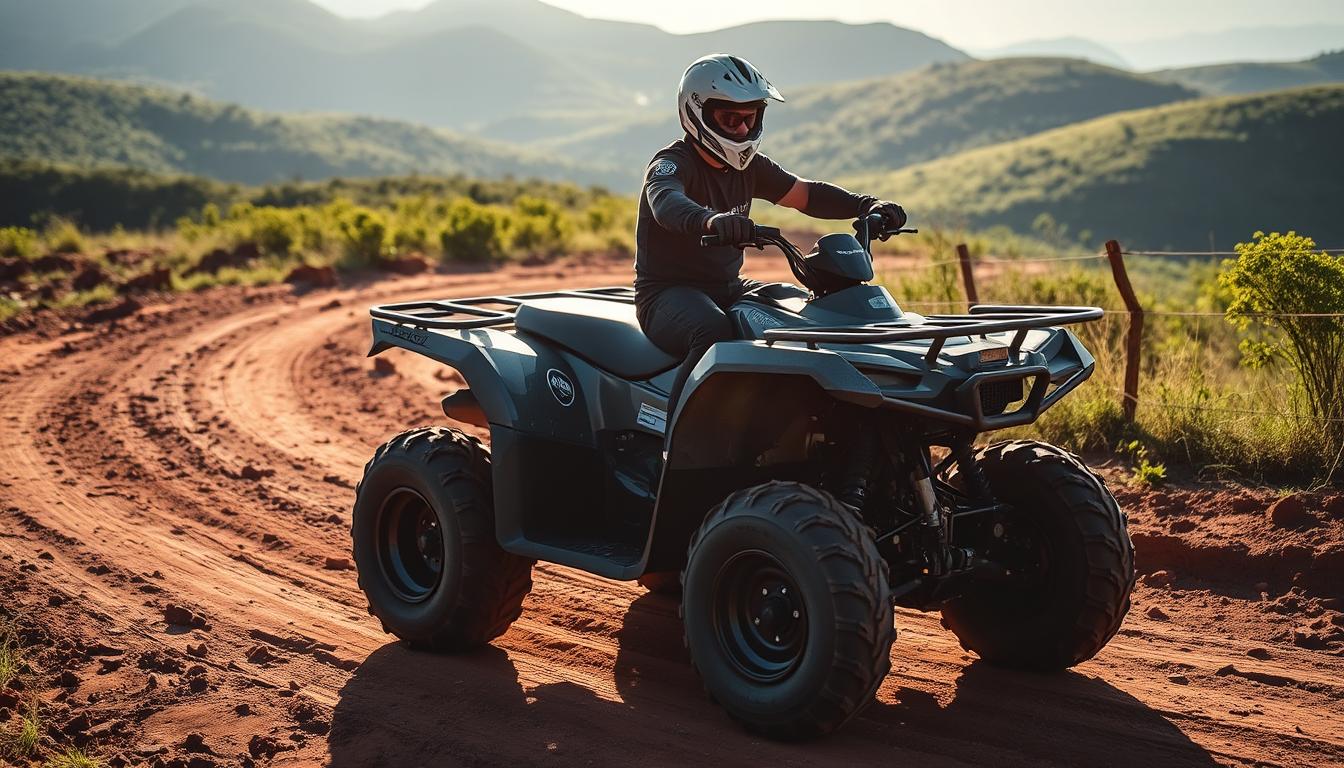 How do you stay safe on a quad bike?