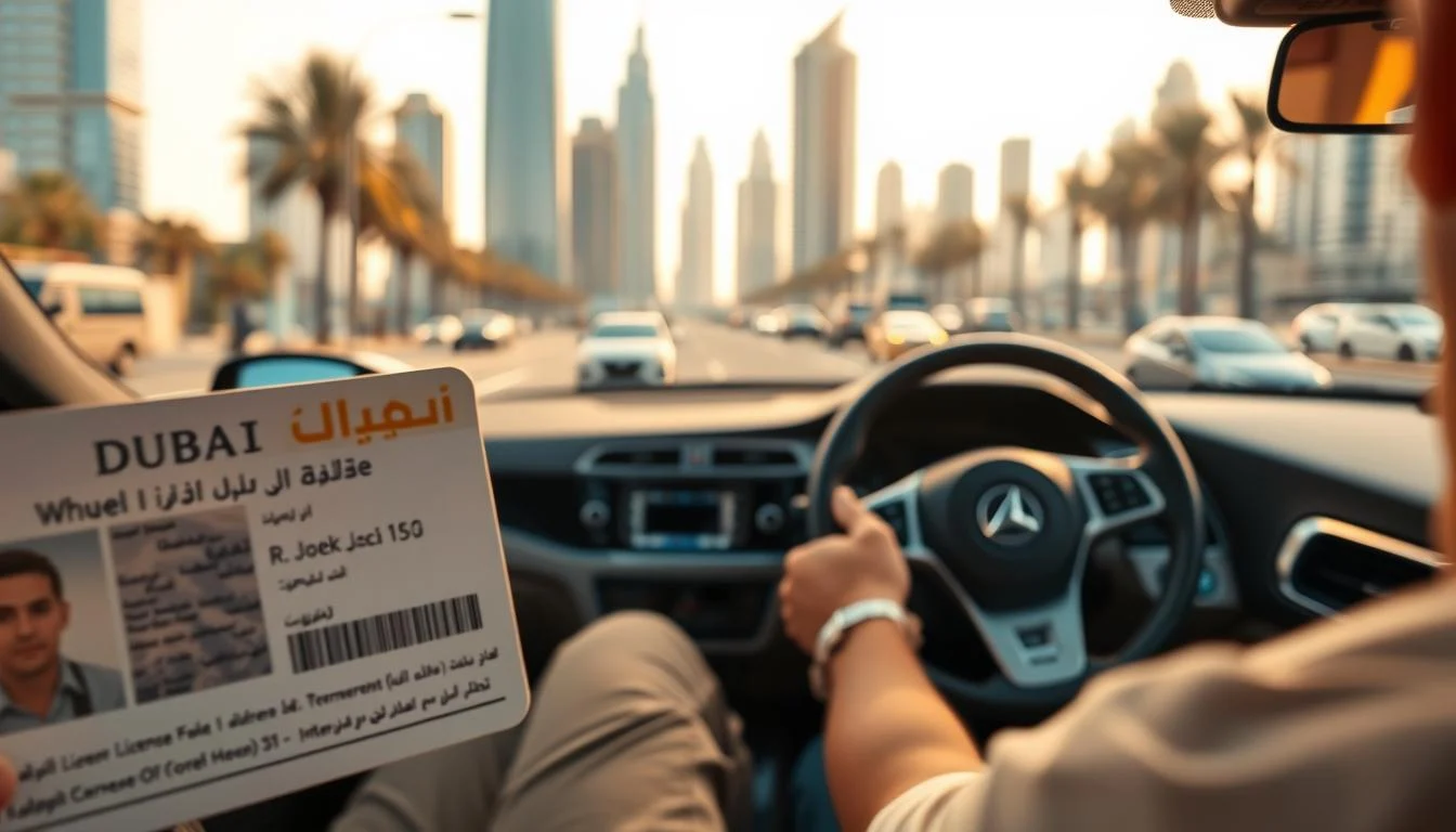 How much is four wheeler license in Dubai?