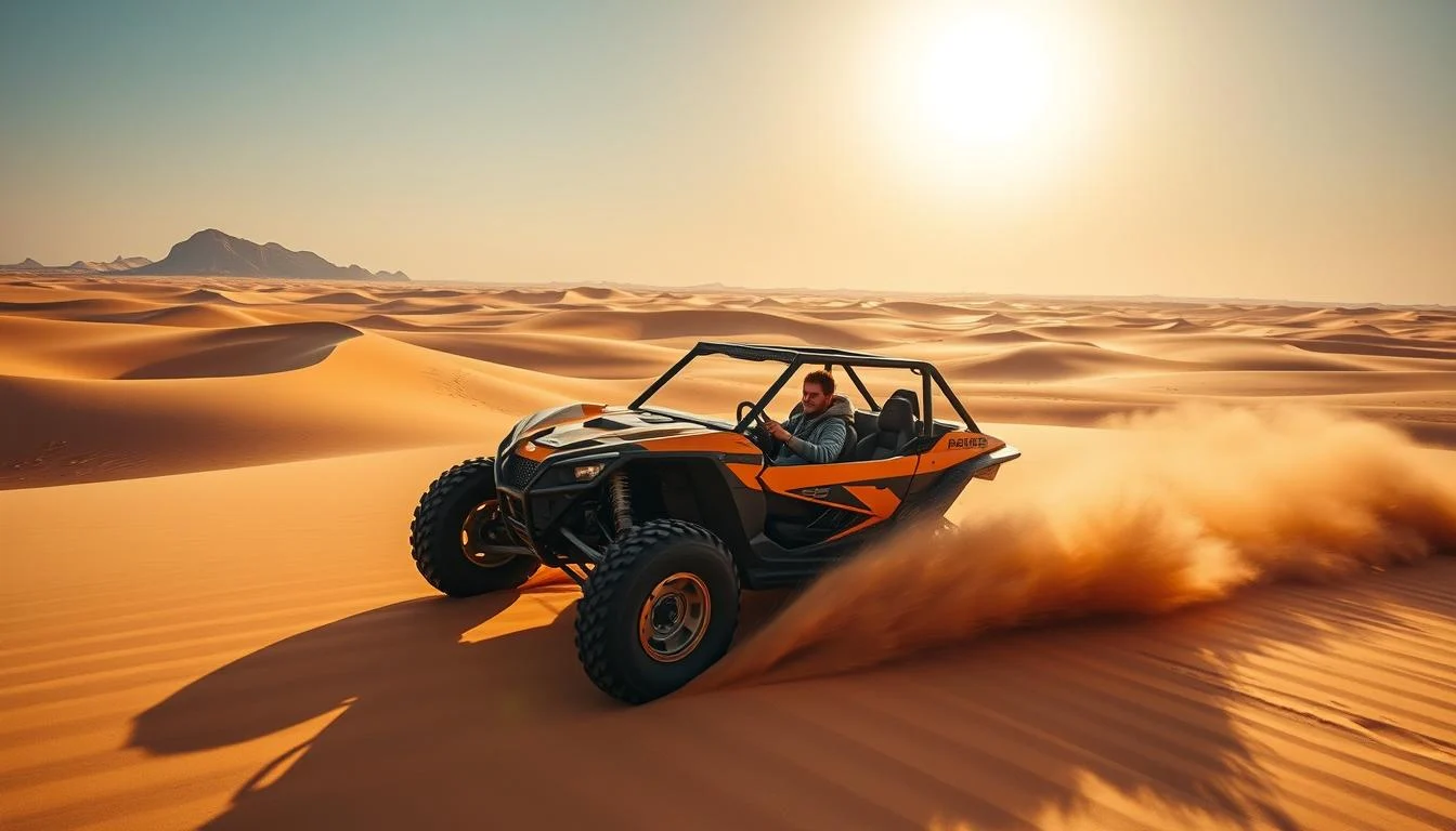 Ride a Buggy Through the Dunes of Dubai’s Desert