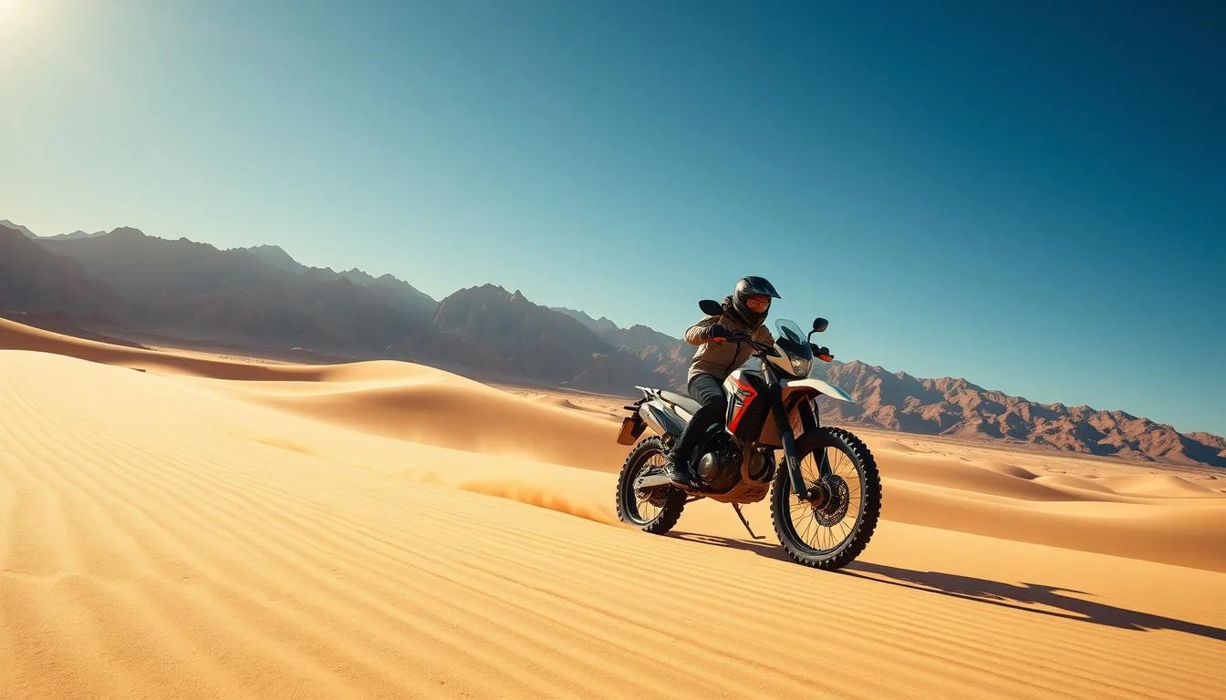 Embark on a Breathtaking Desert Safari Bike Tour