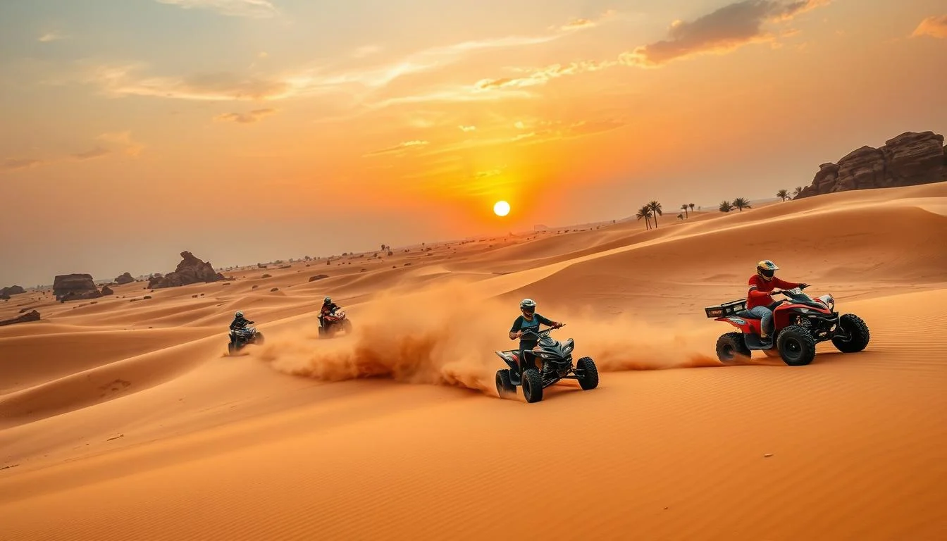Unforgettable Desert Safari &amp; Quad Bike Tours in Dubai