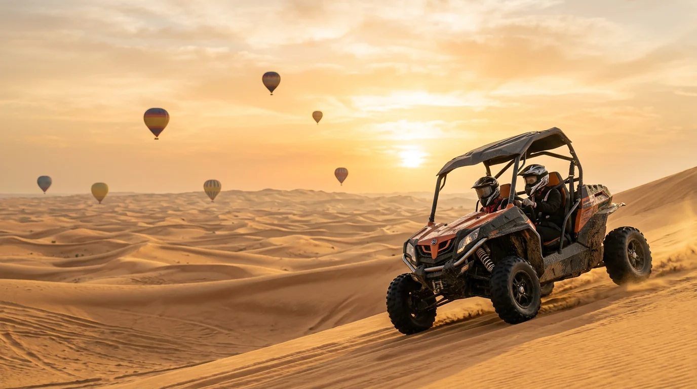 How to Plan Hot Air Ballooning in Dubai and Buggy Rides