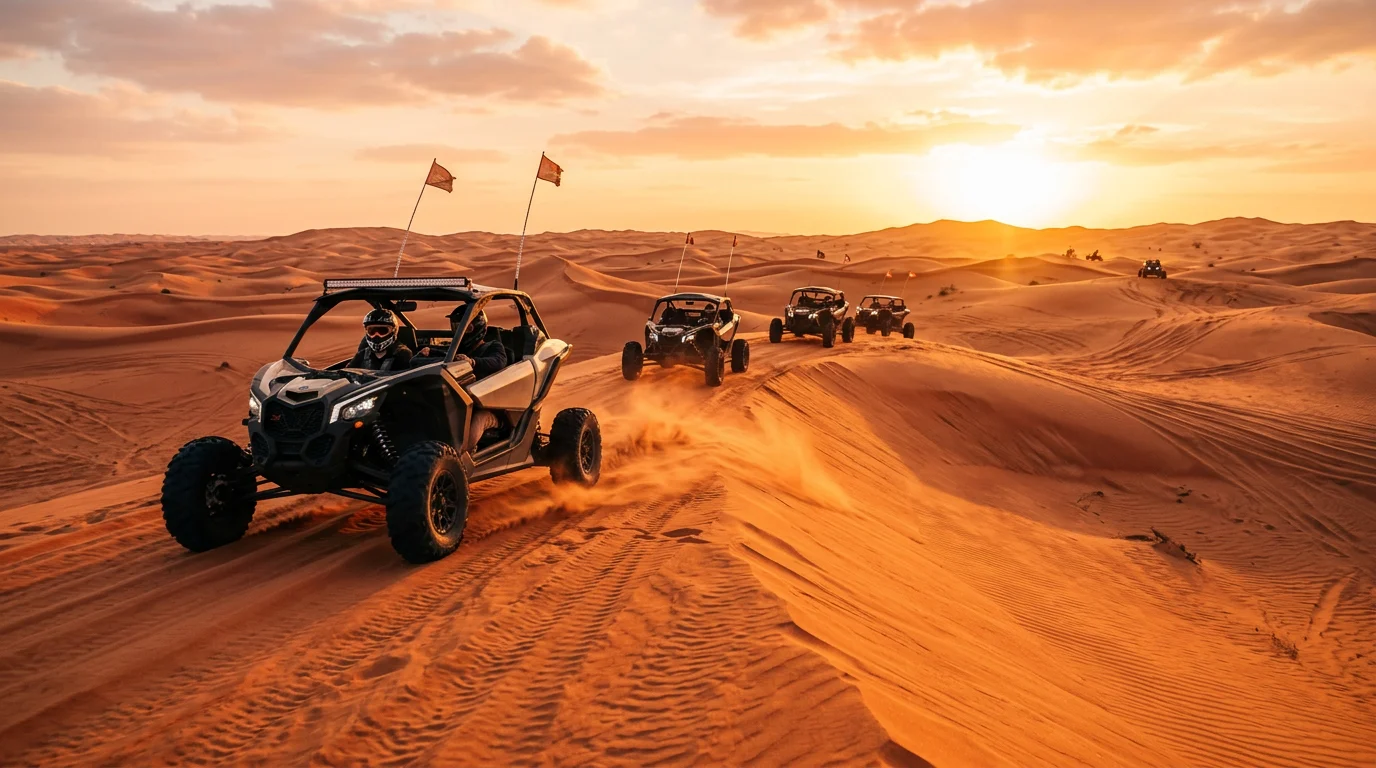 How to Ride a Dubai Red Dunes ATV in Lahbab