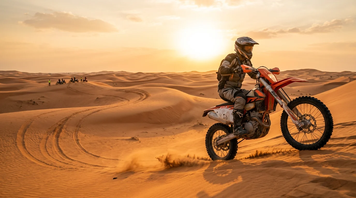 Dirt Bike Rental Dubai in the Dunes
