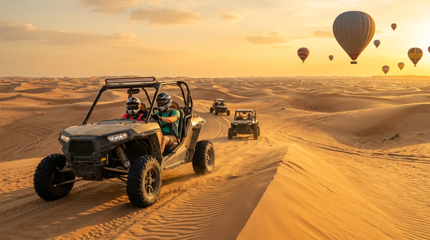 Hot Air Balloon Weight Limit in Dubai