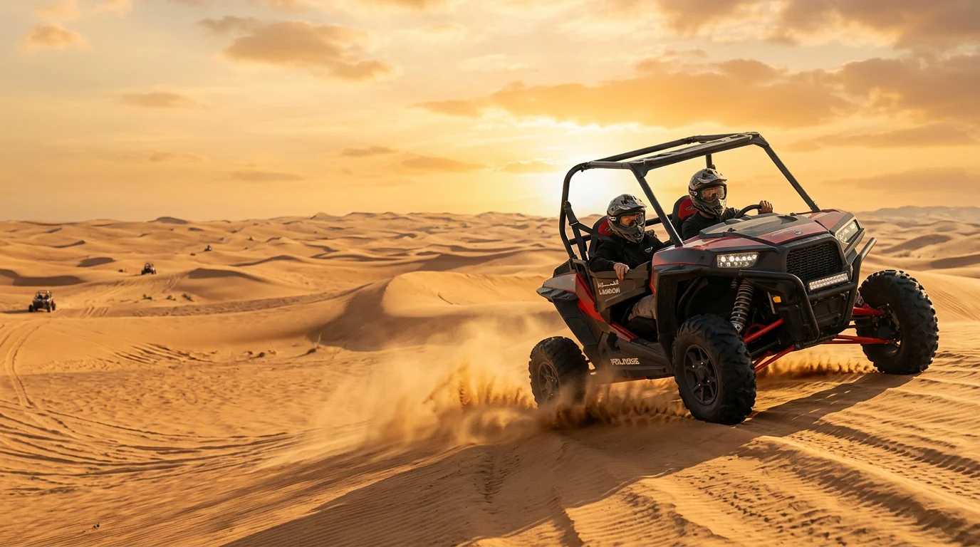 My Ride in an Al Marmoom Dubai Desert Dune Buggy