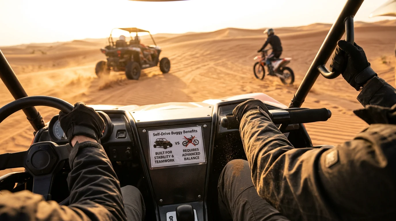 dune buggy at Desert Buggy Rental Dubai